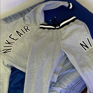 Nike sweat suit